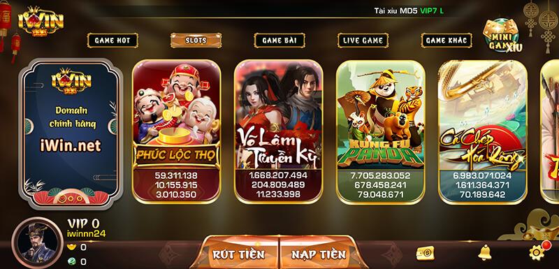 Gameslot Phong Thần iWin - Vượt ải Thần Thoại, Rinh Quà Đại Ngàn!