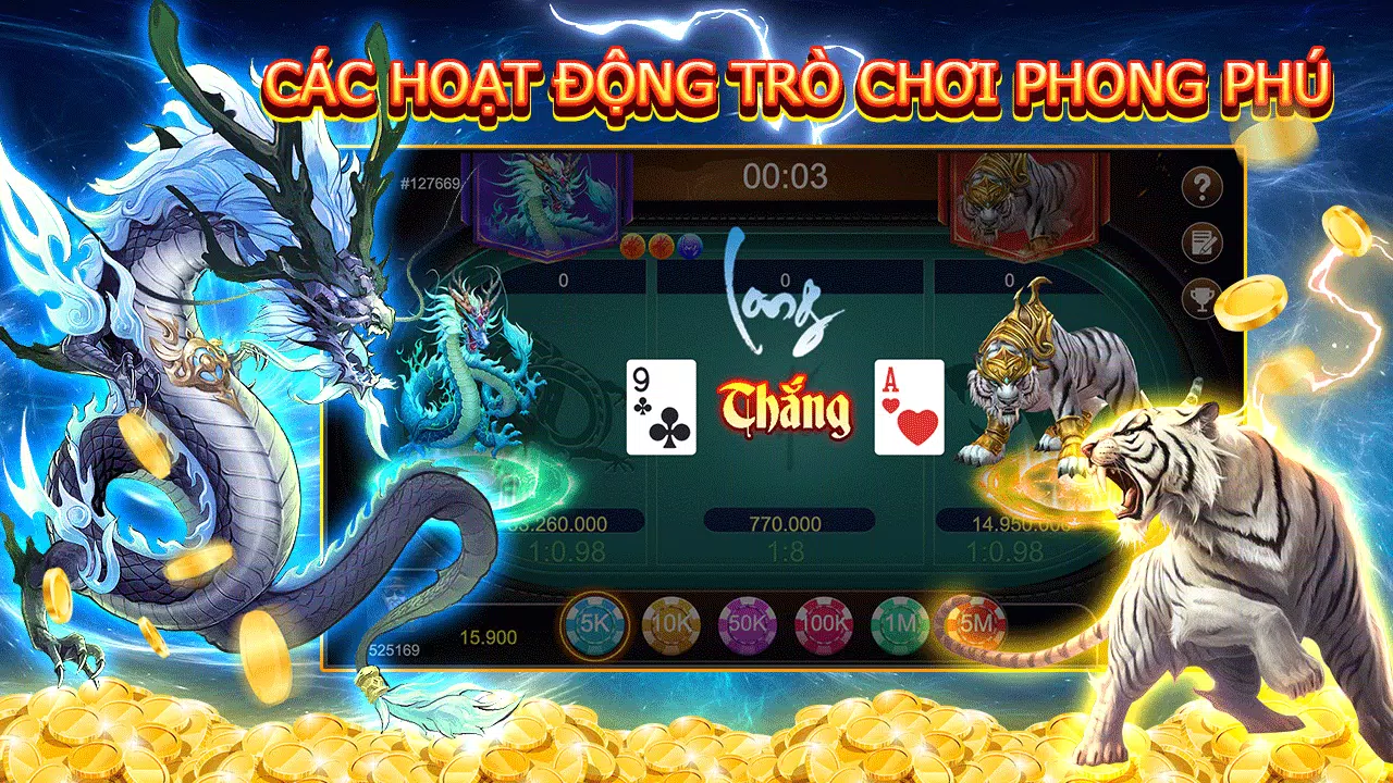 Rồng Hổ Iwin - Chơi Game Đẳng Cấp và Thú Vị Nhất 2023