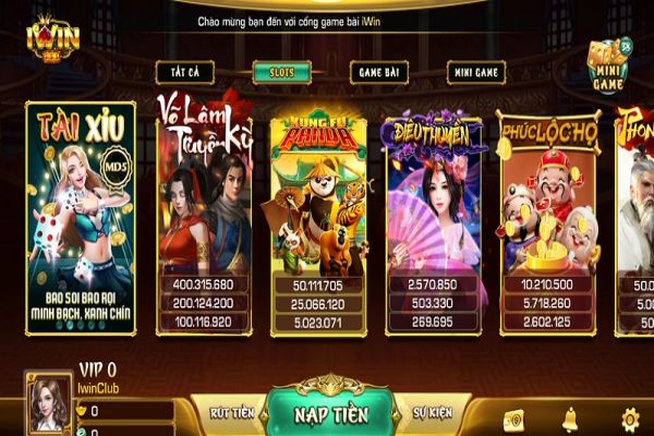 Slot Game IWin - Khám Phá Thế Giới Giải Trí Đỉnh Cao